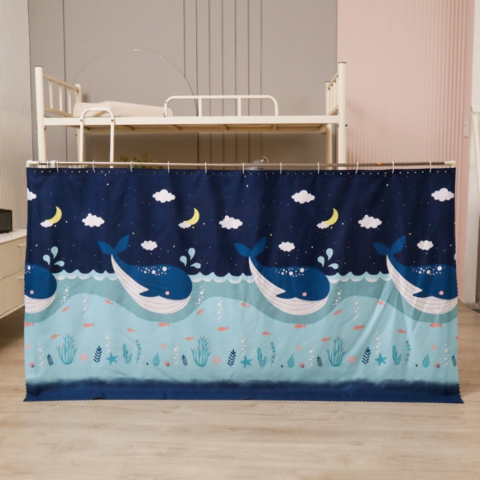 91家纺网 家纺一手货源 找家纺 迷仙巢家纺 2022新款学生宿舍蚊帐海豚湾