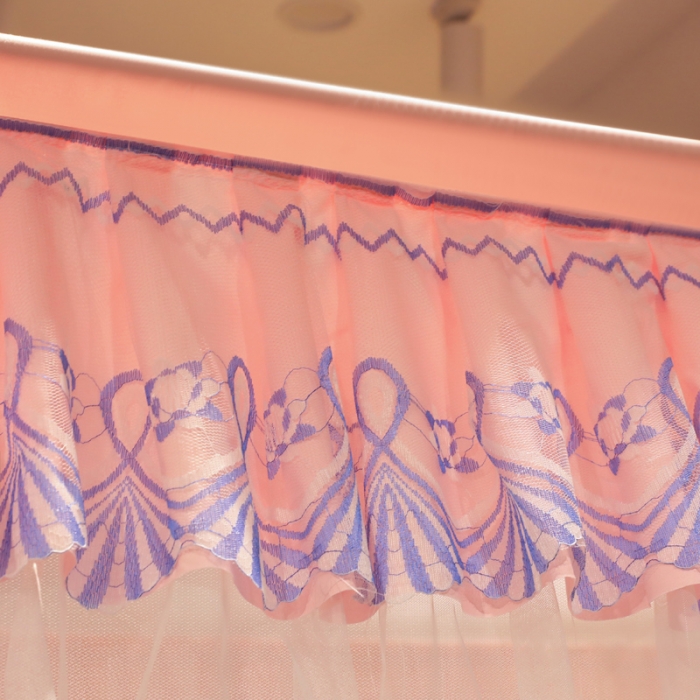 91家纺网 家纺一手货源 找家纺 （总）迷仙巢 2022新款三开门坐床蚊帐-B20相思