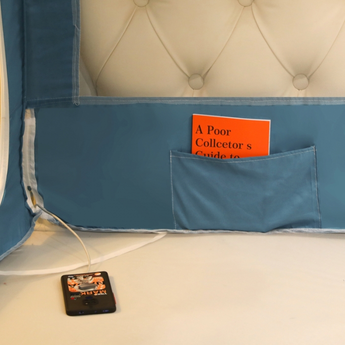 91家纺网 家纺一手货源 找家纺 迷仙巢 2022新款三开门坐床蚊帐-B20相思 相思-宾利兰