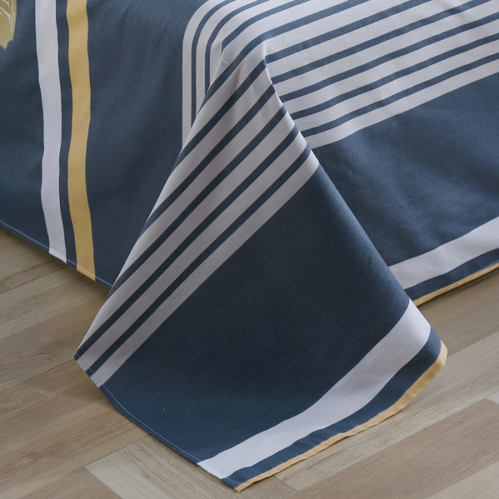 91家纺网 家纺一手货源 找家纺 雨萝家纺 2022新款纯棉四件套全棉学生宿舍三件套风尚之约