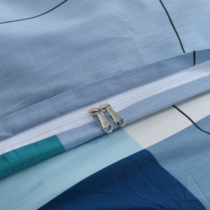 91家纺网 家纺一手货源 找家纺 雨萝家纺 2022新款纯棉四件套全棉学生宿舍三件套洛维思