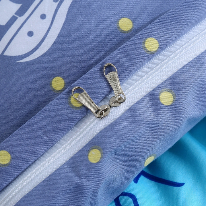 91家纺网 家纺一手货源 找家纺 雨萝家纺 2022新款纯棉四件套全棉学生宿舍三件套扬帆起航