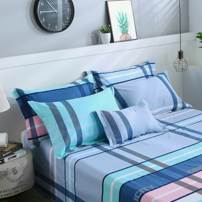 91家纺网 家纺一手货源 找家纺 雨萝家纺 2022新款纯棉枕套全棉枕皮 时尚格调