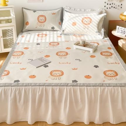 91家纺网 家纺一手货源 找家纺 （总）懒猫 2022新款600D数码印花冰丝席