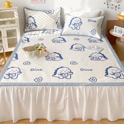 91家纺网 家纺一手货源 找家纺 （总）懒猫 2022新款600D数码印花冰丝席