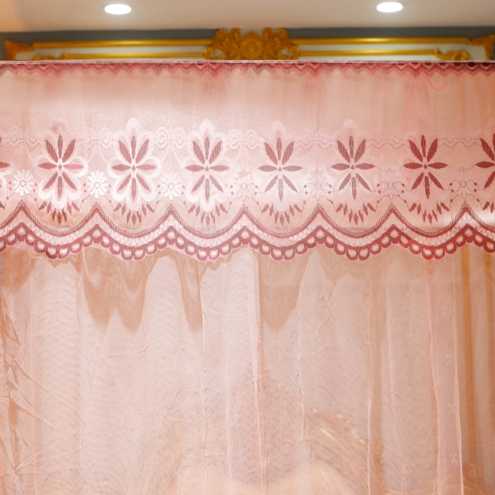 91家纺网 家纺一手货源 找家纺 初心 2025新款落地蚊帐-花语花语-玉