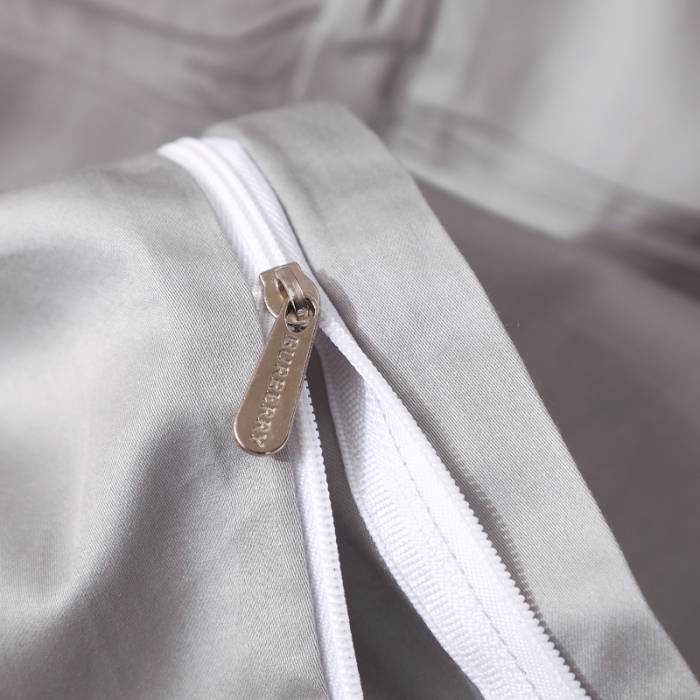 91家纺网 家纺一手货源 找家纺 晶缦 2022新款全棉纯色60S贡缎长绒棉绣花四件套 洛拉-帛咖