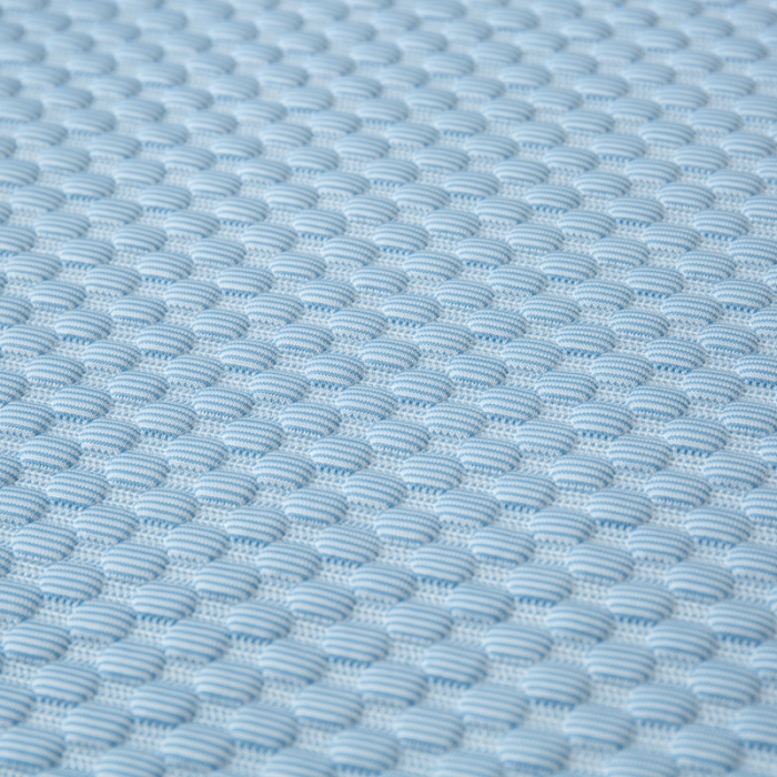 91家纺网 家纺一手货源 找家纺 邦妮 2024新款韩式冰豆墩凉席 深空蓝