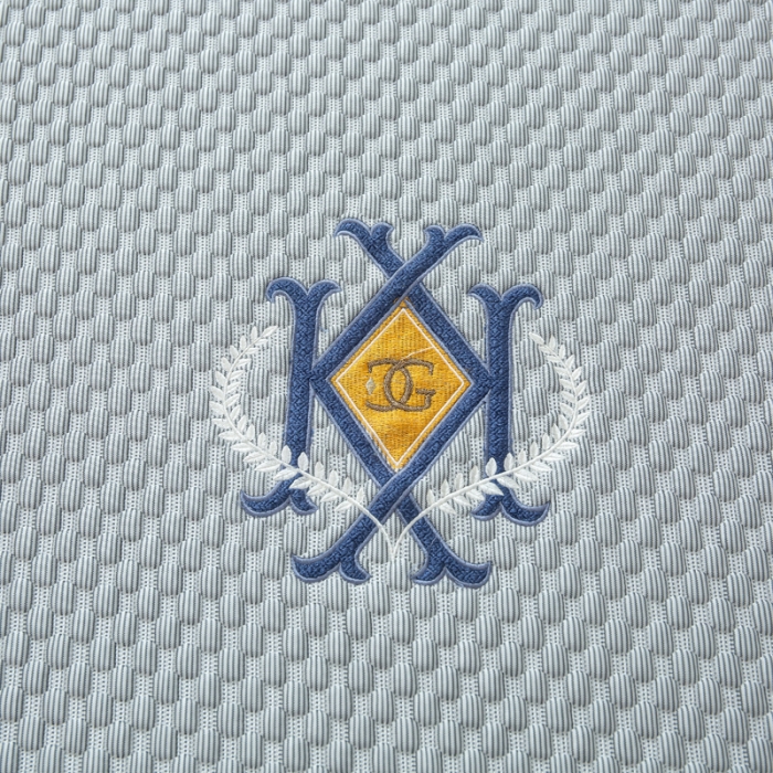 91家纺网 家纺一手货源 找家纺 邦妮 2024新款韩式冰豆墩凉席 雅致灰