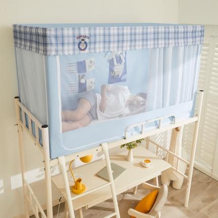 91家纺网 家纺一手货源 找家纺 （总）卓尔居 2025新款强遮光三开纯色床帘蚊帐