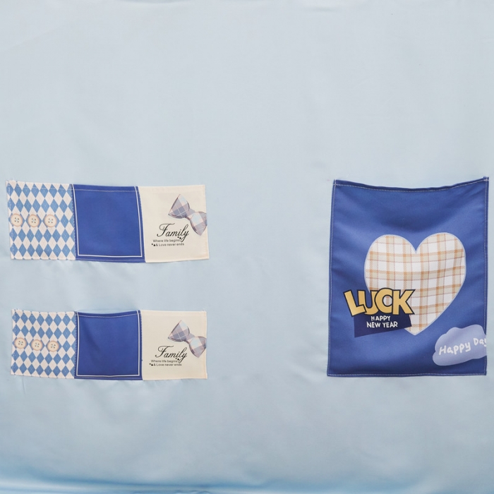 91家纺网 家纺一手货源 找家纺 （总）卓尔居 2025新款强遮光三开纯色床帘蚊帐