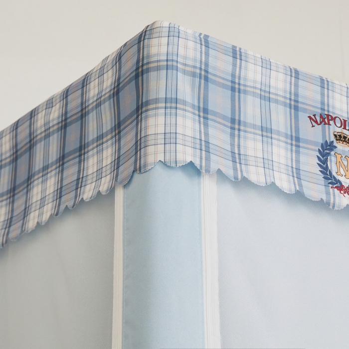 91家纺网 家纺一手货源 找家纺 （总）卓尔居 2025新款强遮光三开纯色床帘蚊帐