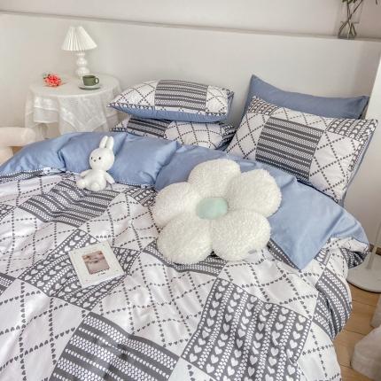 91家纺网 家纺一手货源 找家纺 凌鼎 2025新款40支13372全棉印花四件套 杰赫拉