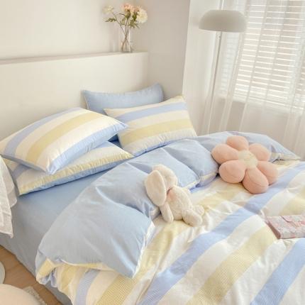 91家纺网 家纺一手货源 找家纺 凌鼎 2025新款40支13372全棉印花四件套 可欣兰