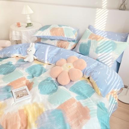 91家纺网 家纺一手货源 找家纺 凌鼎 2025新款40支13372全棉印花四件套 梦的旋律