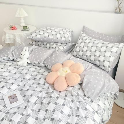 91家纺网 家纺一手货源 找家纺 凌鼎 2025新款40支13372全棉印花四件套 西雅图