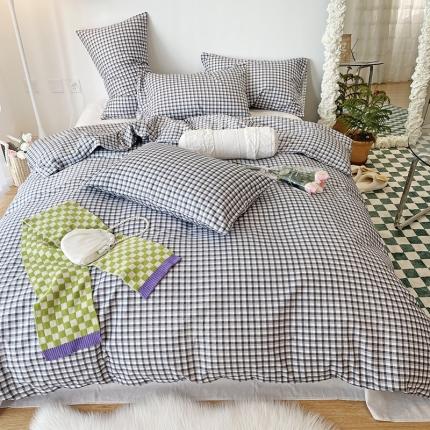 91家纺网 家纺一手货源 找家纺 2022 新款简单款全棉四件套 慕尼黑