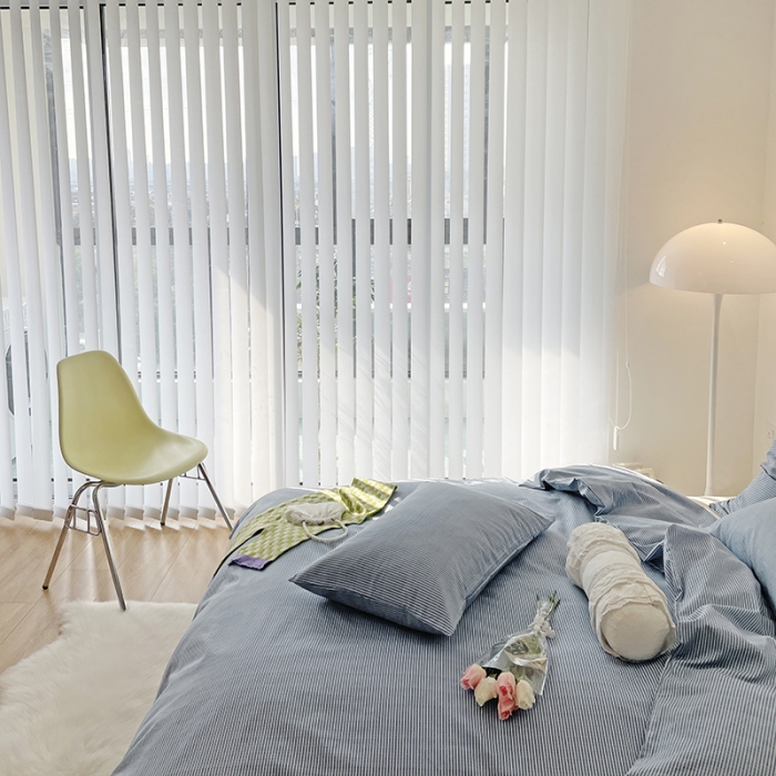 91家纺网 家纺一手货源 找家纺 2022 新款简单款全棉四件套 极简