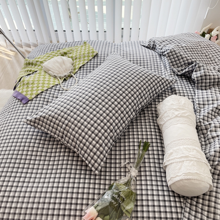 91家纺网 家纺一手货源 找家纺 2022 新款简单款全棉四件套 慕尼黑