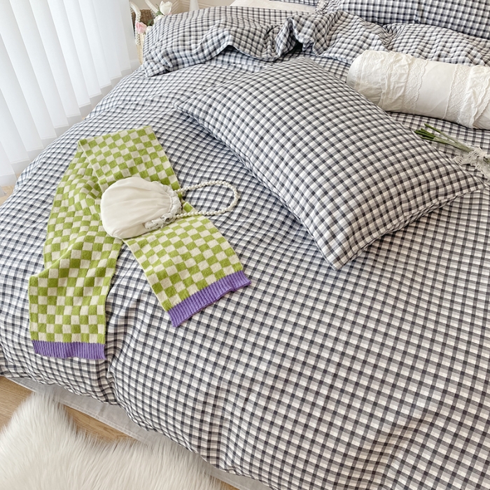 91家纺网 家纺一手货源 找家纺 2022 新款简单款全棉四件套 慕尼黑