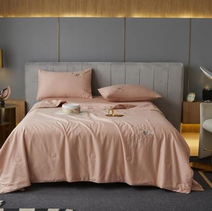 91家纺网 家纺一手货源 找家纺 （总）头等舱2022新款全棉A类小提花元气大豆抗菌防螨夏被