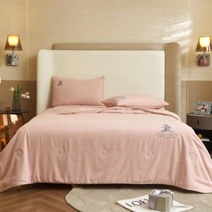 91家纺网 家纺一手货源 找家纺 （总）头等舱 2022新款甄柔棉A类雕花大豆抗菌防螨夏被