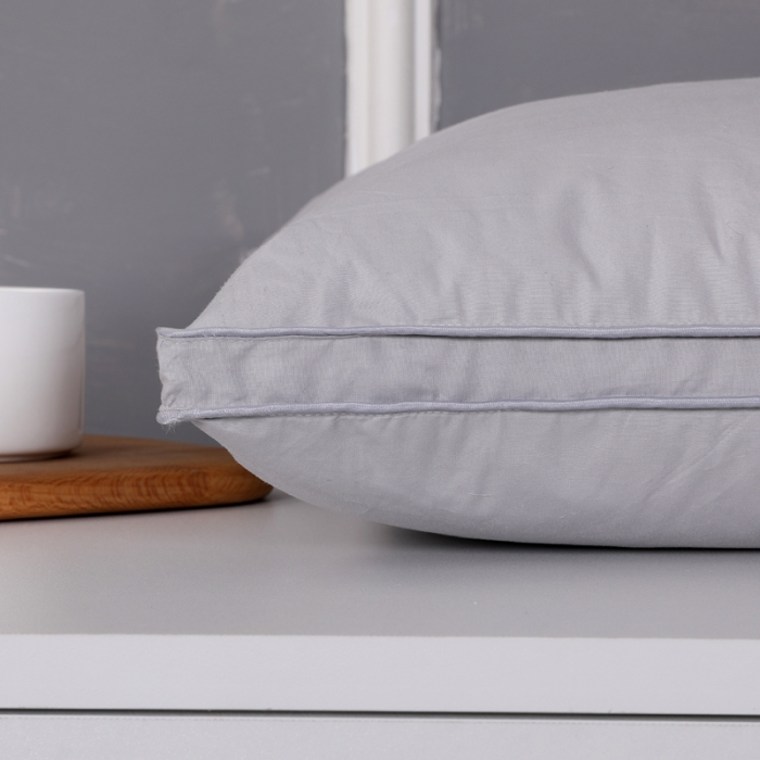 91家纺网 家纺一手货源 找家纺 羽仙子 2023新款宽边抱枕 灰色