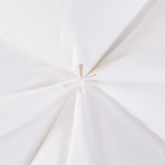 91家纺网 家纺一手货源 找家纺 羽仙子 2023新款面包款80支柔赛丝三层枕芯白色