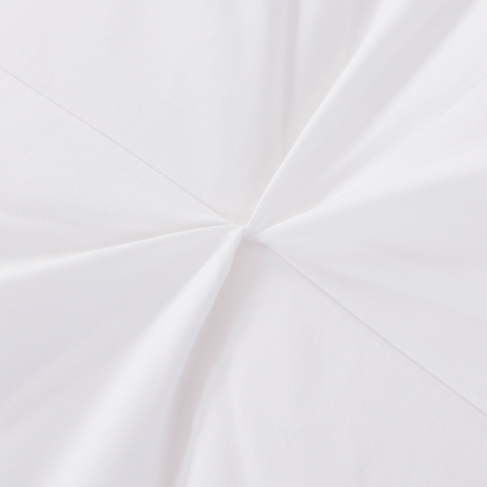 91家纺网 家纺一手货源 找家纺 羽仙子 2023新款扭花款80支柔赛丝三层枕芯白色