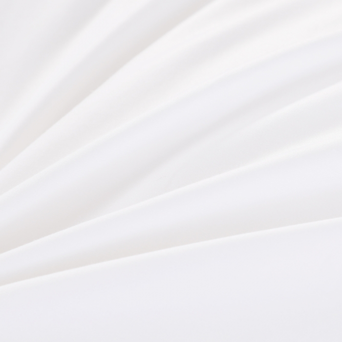 91家纺网 家纺一手货源 找家纺 羽仙子 2023新款扭花款80支柔赛丝三层枕芯白色