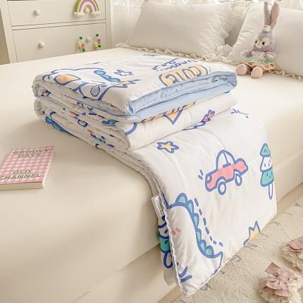 91家纺网 家纺一手货源 找家纺 （总）寐居家纺 2022新款水洗棉小花边单夏被