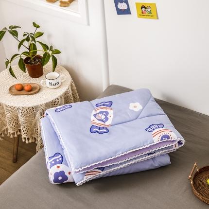 91家纺网 家纺一手货源 找家纺 （总）寐居家纺 2022新款水洗棉小花边单夏被