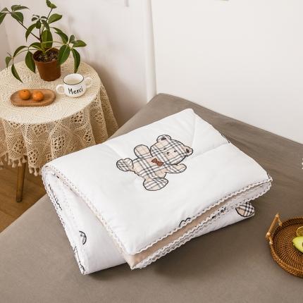 91家纺网 家纺一手货源 找家纺 （总）寐居家纺 2022新款水洗棉小花边单夏被