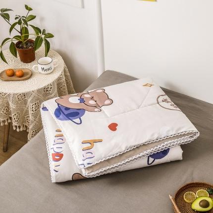 91家纺网 家纺一手货源 找家纺 （总）寐居家纺 2022新款水洗棉小花边单夏被