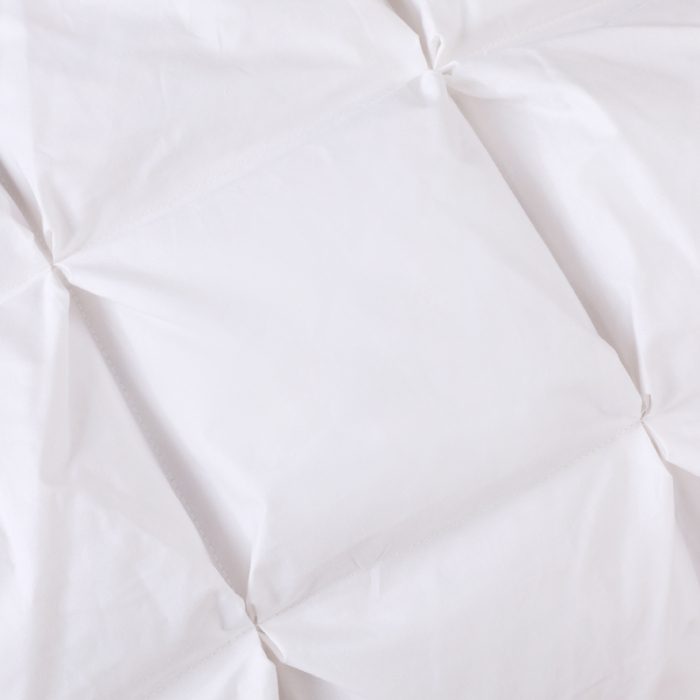 91家纺网 家纺一手货源 找家纺 羽仙子 2023新款全棉防雨布24格面包款枕芯白色