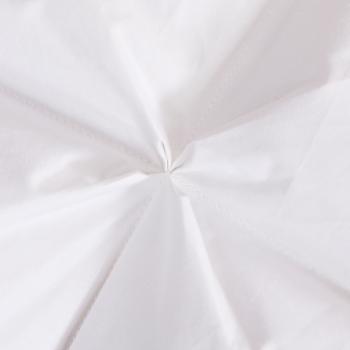 91家纺网 家纺一手货源 找家纺 羽仙子 2023新款全棉防雨布24格面包款枕芯白色