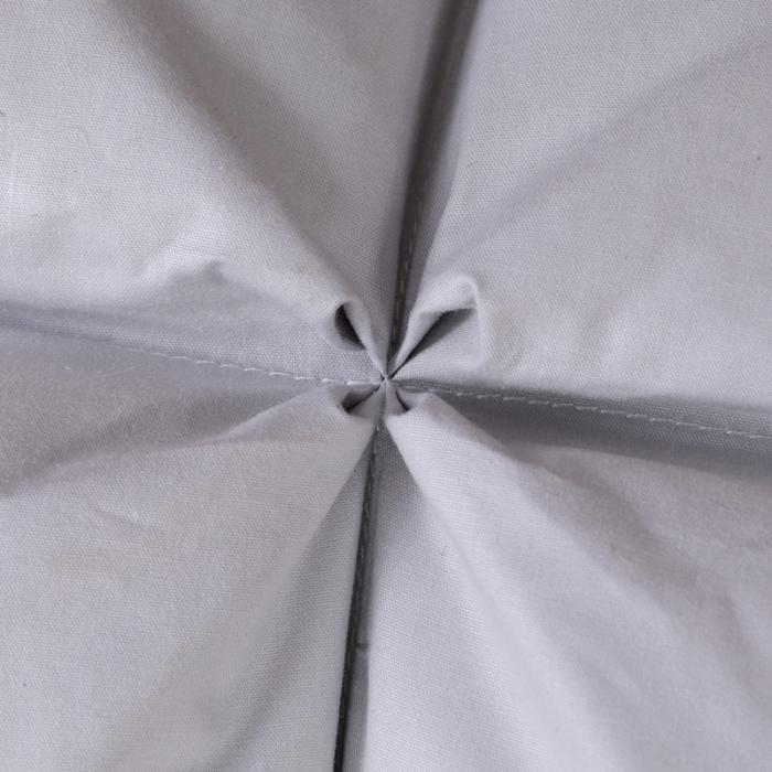 91家纺网 家纺一手货源 找家纺 羽仙子 2023新款全棉防雨布24格面包款枕芯灰色