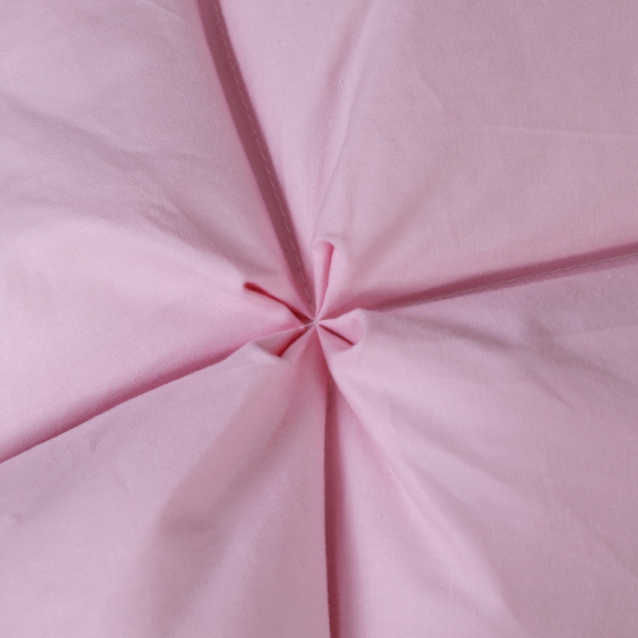 91家纺网 家纺一手货源 找家纺 羽仙子 2023新款全棉防雨布24格面包款枕芯粉色