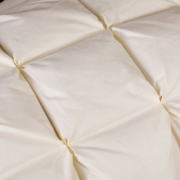 91家纺网 家纺一手货源 找家纺 羽仙子 2023新款全棉防雨布24格面包款枕芯黄色