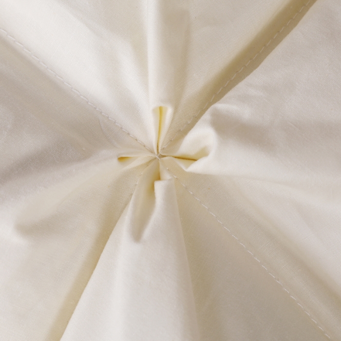 91家纺网 家纺一手货源 找家纺 羽仙子 2023新款全棉防雨布24格面包款枕芯黄色