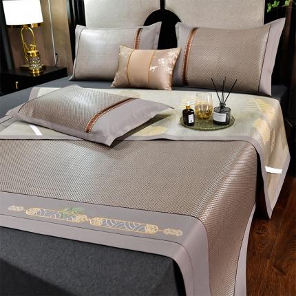 91家纺网 家纺一手货源 找家纺 （总）小牛席业 2022新款夏日冰点冰藤双面席凉席冰丝席竹席