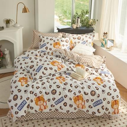 91家纺网 家纺一手货源 找家纺 （总）仟网汇 2022新款全棉喷气13070四件套