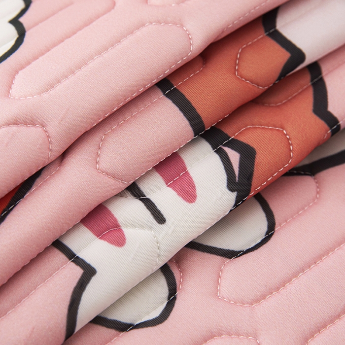 91家纺网 家纺一手货源 找家纺 小芽家居 2024新款儿童乳胶凉席卡通甜芯宝贝