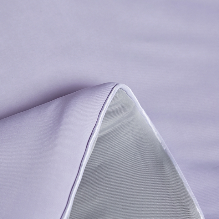 91家纺网 家纺一手货源 找家纺 安哆啦 2022新款A类冰淇淋凉感丝夏被 香芋紫+绅士灰