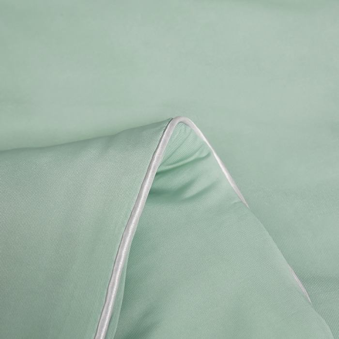 91家纺网 家纺一手货源 找家纺 安哆啦 2022新款A类冰淇淋凉感丝夏被 薄荷绿