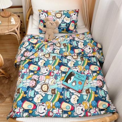 91家纺网 家纺一手货源 找家纺 （总）鱼宝 2022全棉无荧光儿童夏被