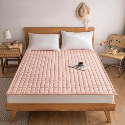 91家纺网 家纺一手货源 找家纺 （总）东宇 2022新款A类全棉色织水洗棉夹棉床垫