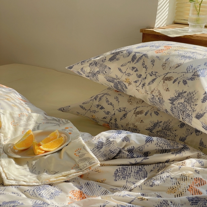 91家纺网 家纺一手货源 找家纺 时年 2022新款全棉碎花系列 赫拉