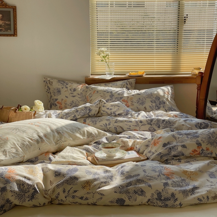 91家纺网 家纺一手货源 找家纺 时年 2022新款全棉碎花系列 赫拉