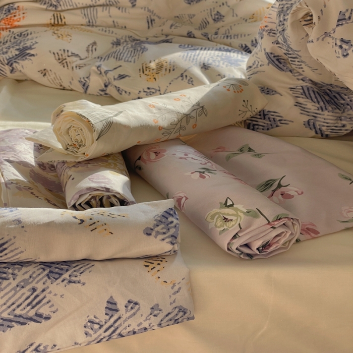 91家纺网 家纺一手货源 找家纺 时年 2022新款全棉碎花系列 赫拉